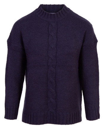 Sirup Dame Striktrøje Navy Blue