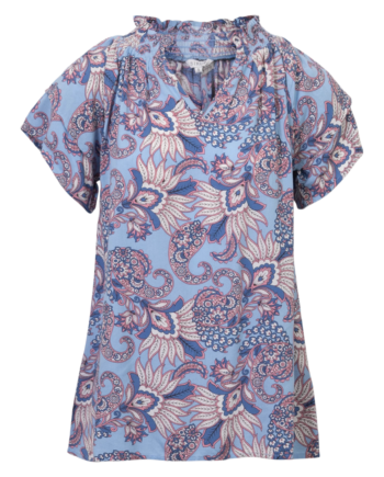 Sirup Randi Dame Kortærmet Bluse Windsurfer