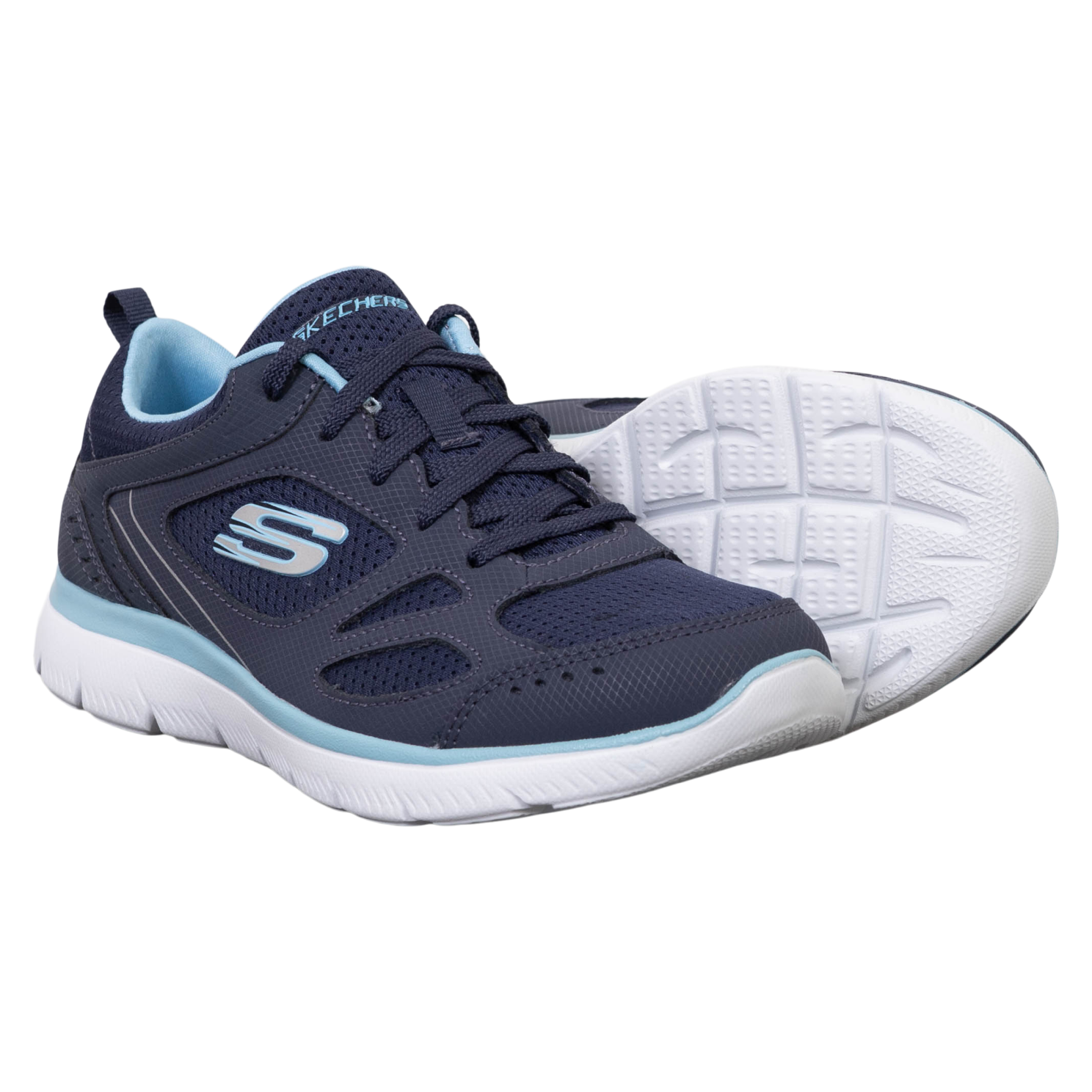 Skechers Summits Suited Dame Sneakers Nvbl 41