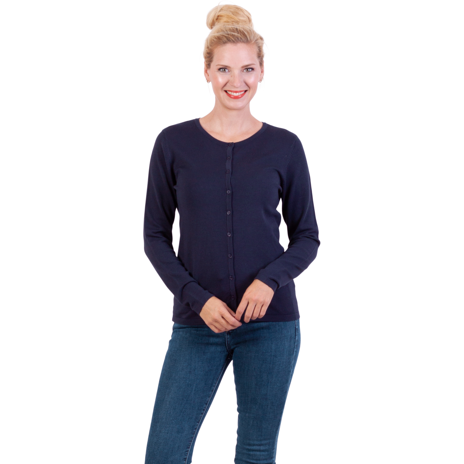 Steenholt Cava Dame Cardigan Navy