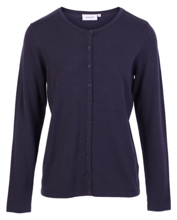 Steenholt Cava Dame Cardigan Plus Size Navy 54