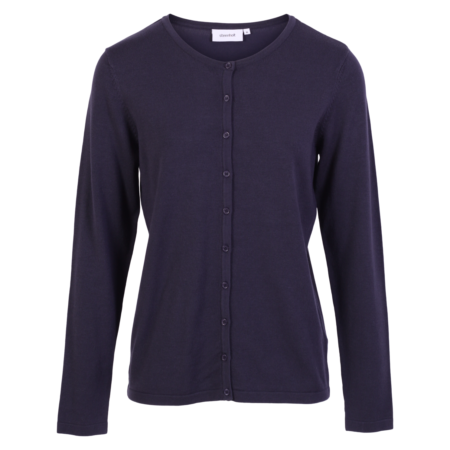 Steenholt Cava Dame Cardigan Plus Size Navy 54