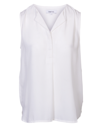 Steenholt Clara Dame Top Plus Size Bright White 54