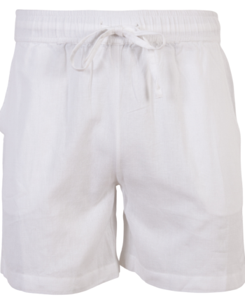 Steenholt Linett Dame Shorts   Hørmix Bright White Xs