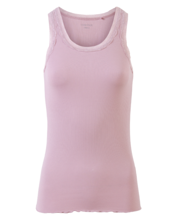 Steenholt Roselina Dame Top Bleached Mauve