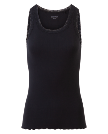 Steenholt Roselina Dame Top Plus Size Black 56