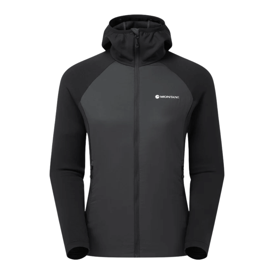 Trøje Dame Montane   Sirocco Lite Hoodie Sort