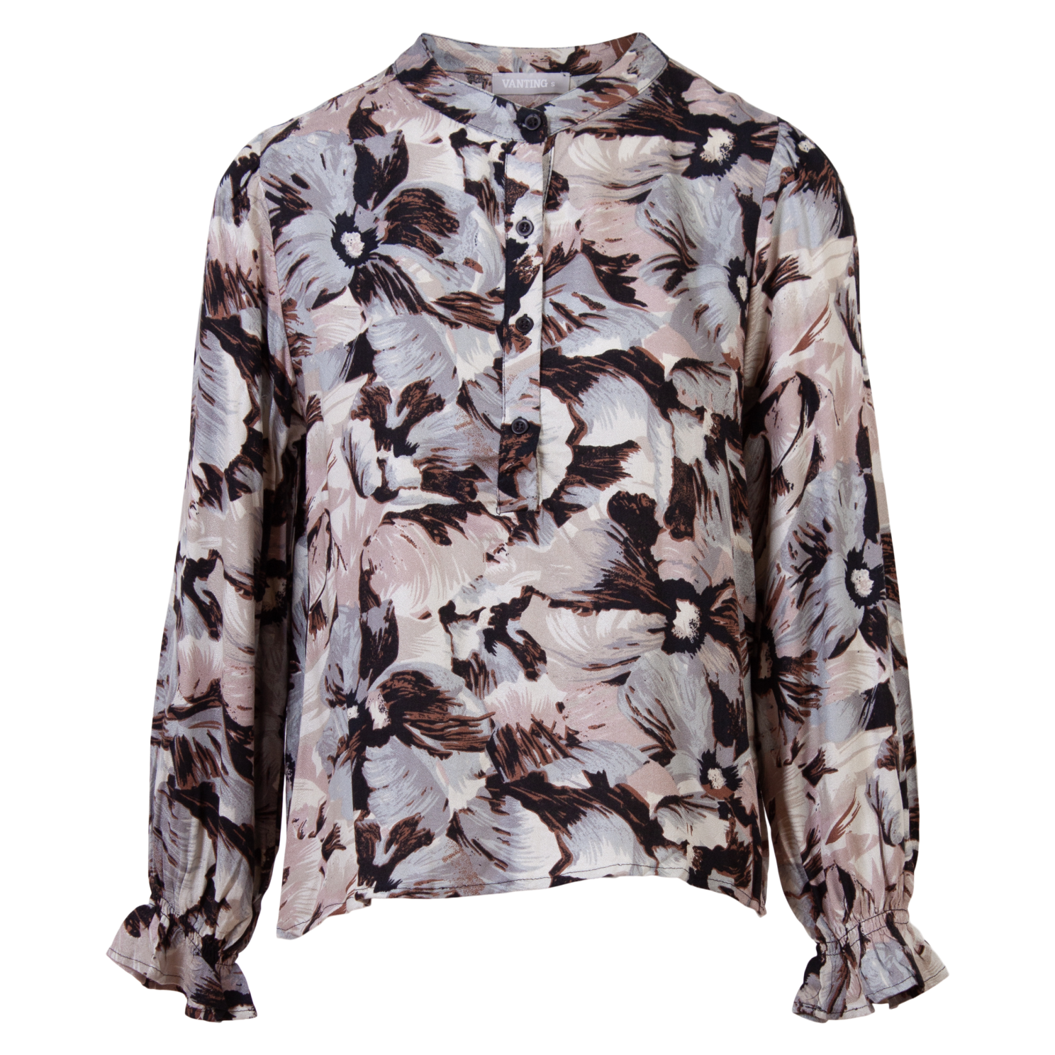 Vanting Dame Bluse Print 16