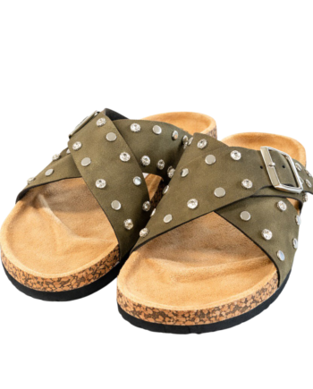 Vanting Dame Sandaler Army 37