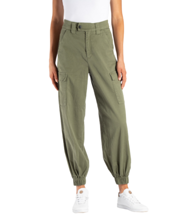Y7 Dame Cargobukser Army Xs