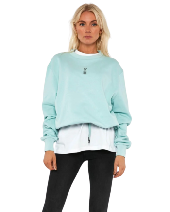 Y7 Luke Dame Sweatshirt Aquamarine