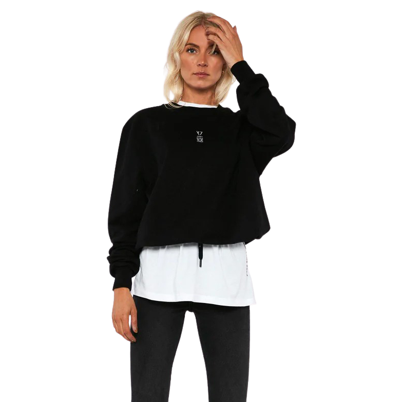Y7 Luke Dame Sweatshirt Sort