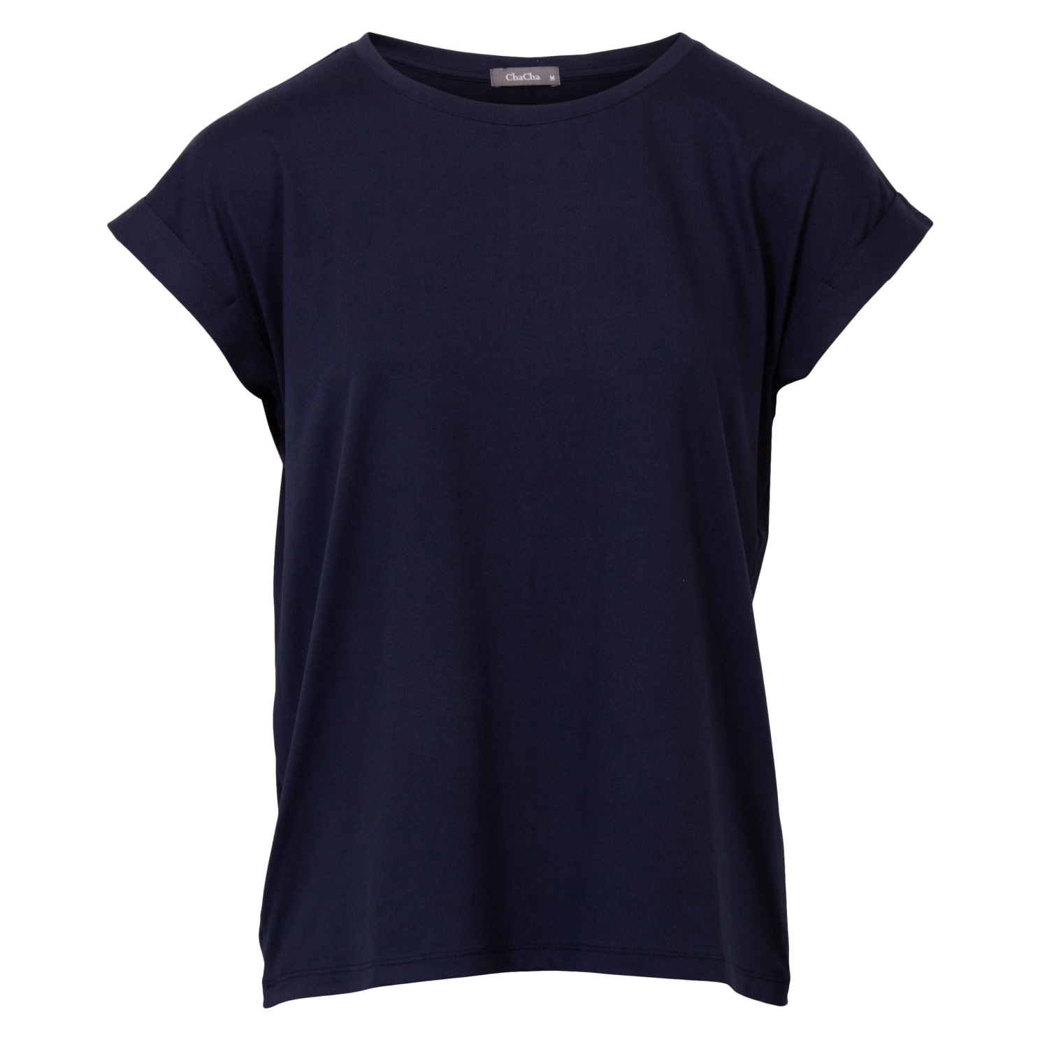 Zbyz Dame -shirt Plus Size Navy 50 52