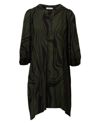 Zbyz Dame Tunika Plus Size Khaki Black 50 52
