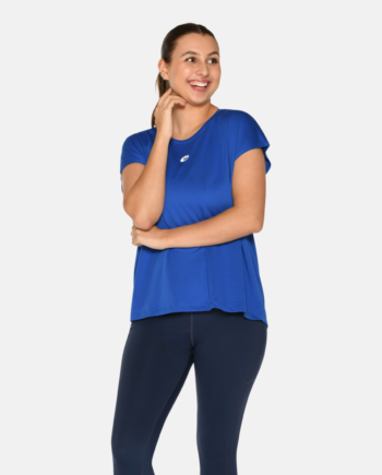 Zebdia Dame Trænings  -shirt Cobalt