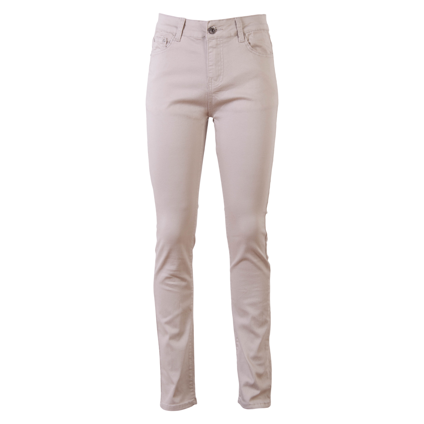 Bs Jeans Dame Jeans Beige 44