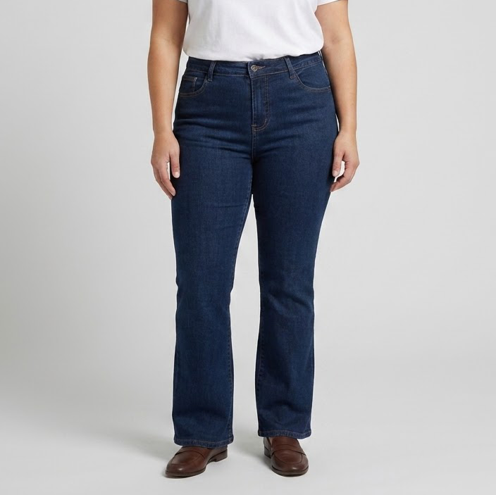 Bs Jeans Dame Jeans Denim Blue 50