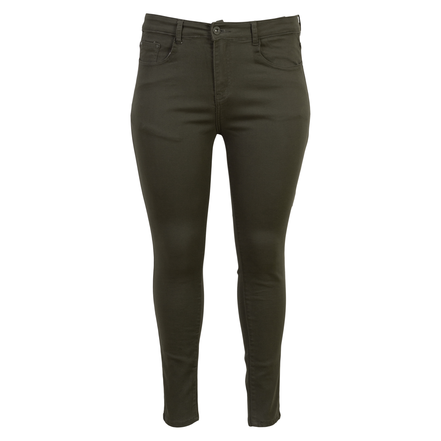 Bs Jeans Dame Jeans Khaki 44