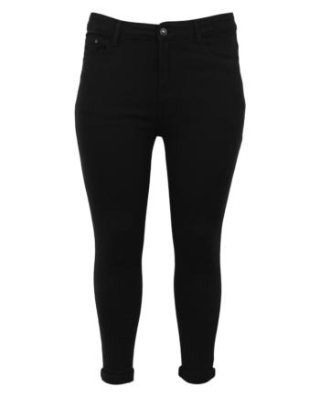Bs Jeans Dame Jeans Plus Size Black 50