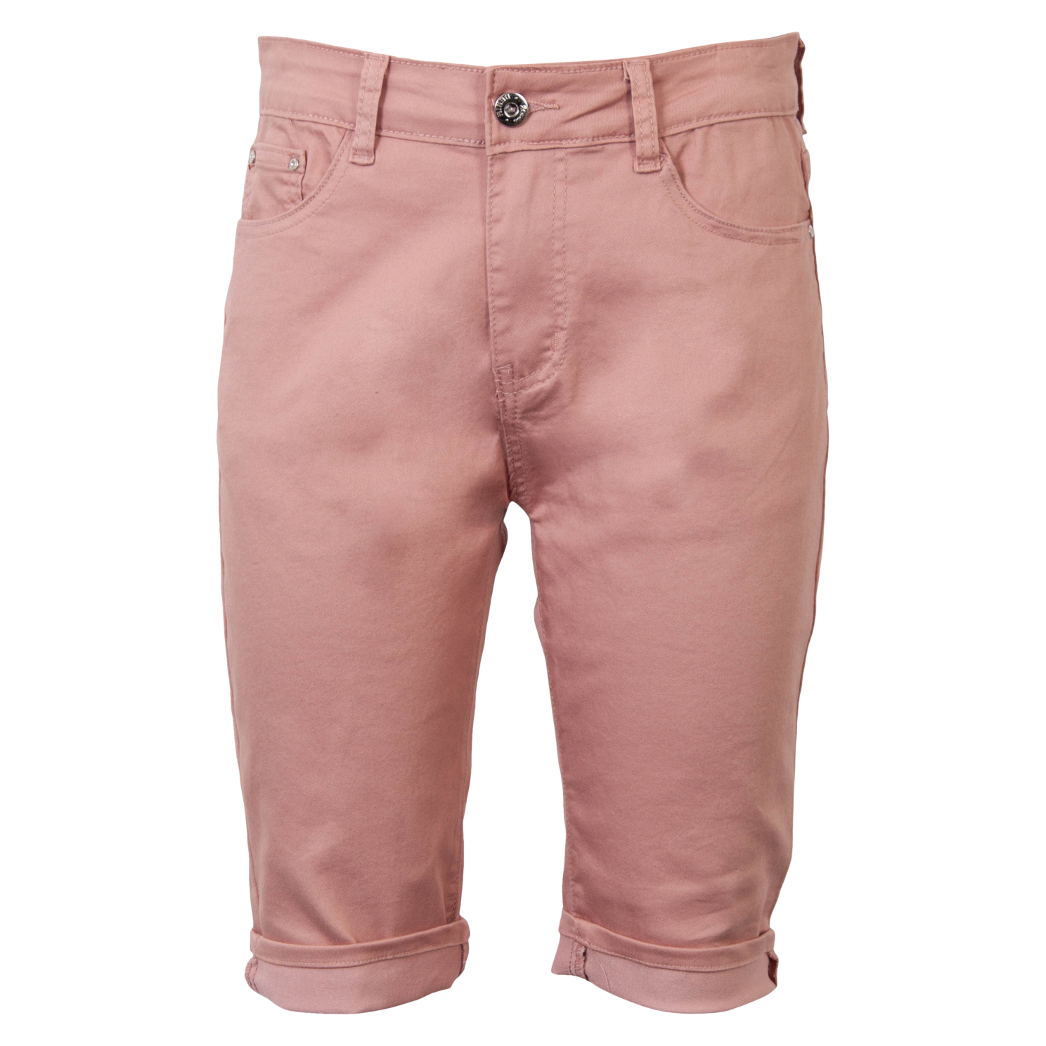 Bs Jeans Dame Shorts Rosa 42