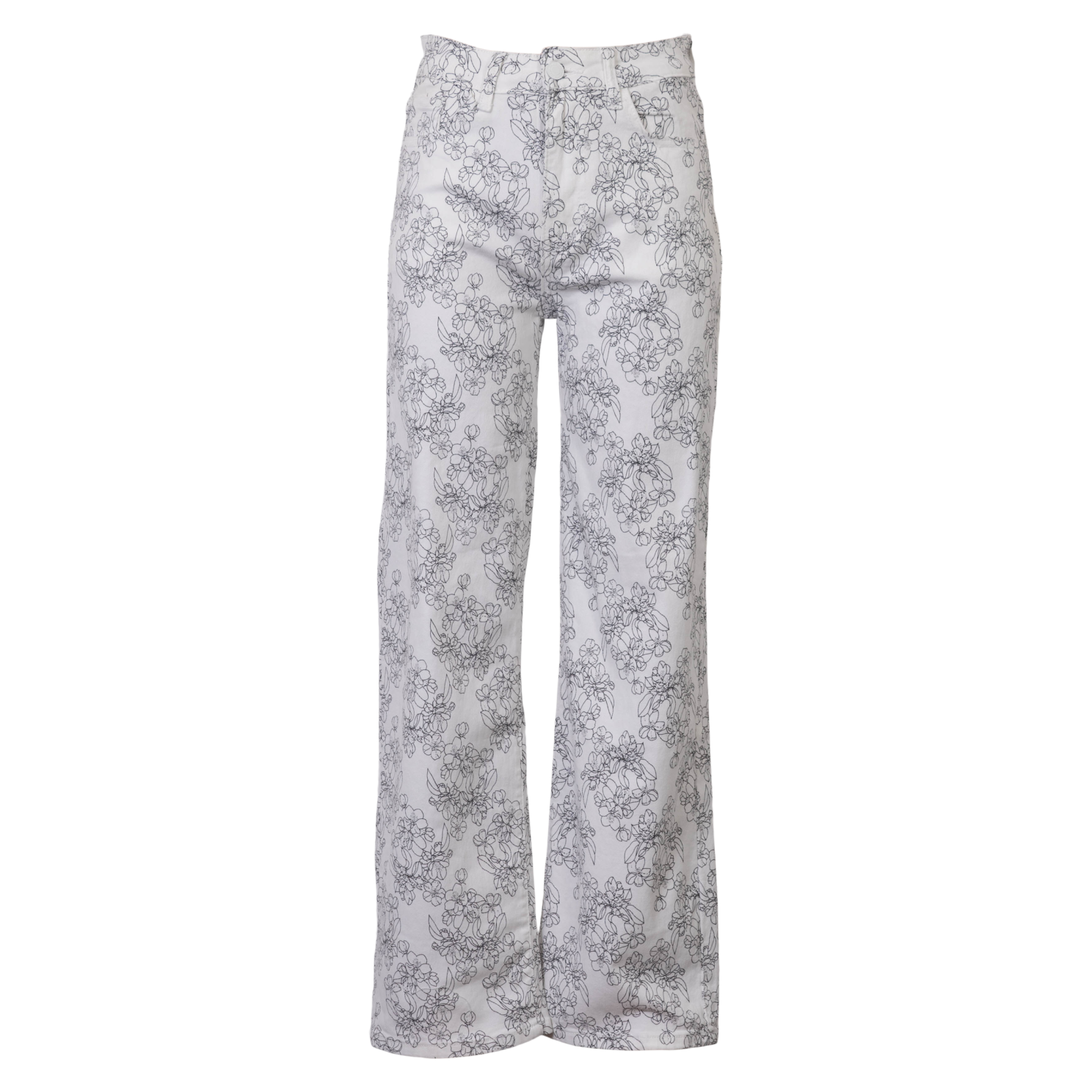 Bs Jeans Lea Dame Jeans Stretch White 38