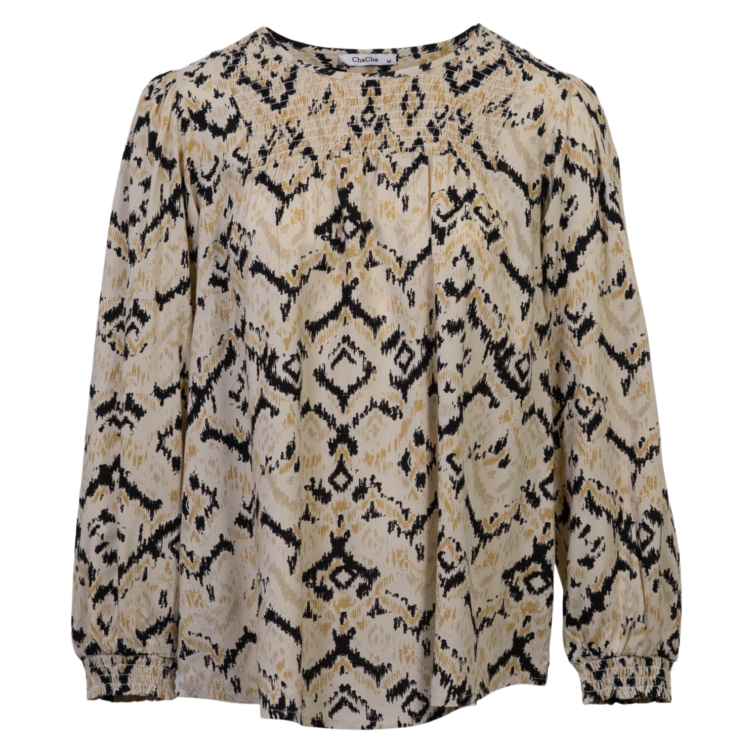 Chacha Dame Bluse Cream