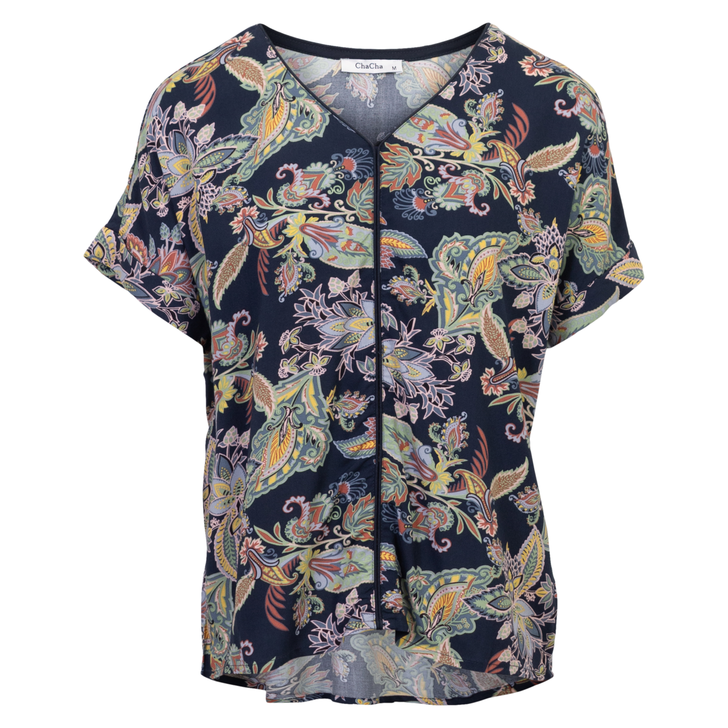 Chacha Dame Bluse Flower