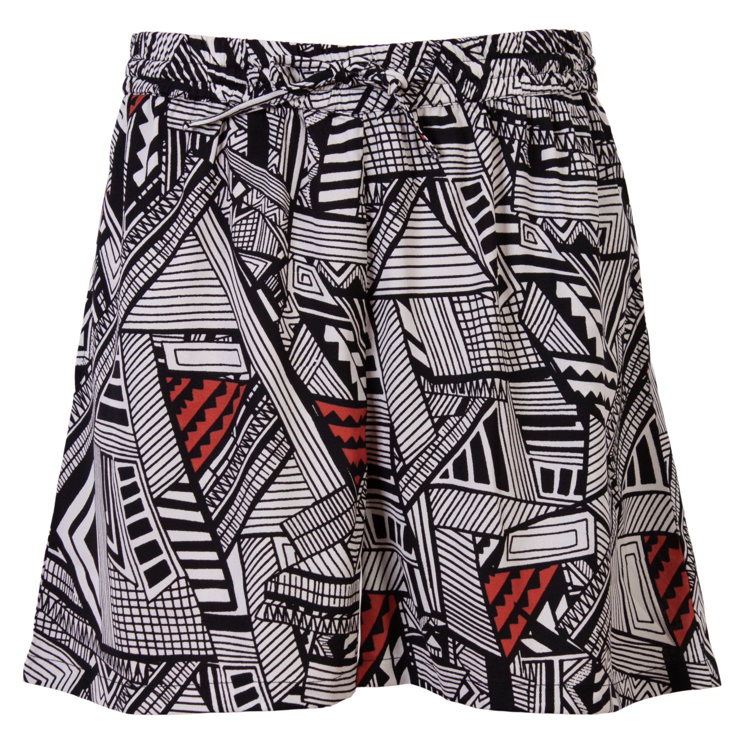 Chacha Dame Shorts Black White