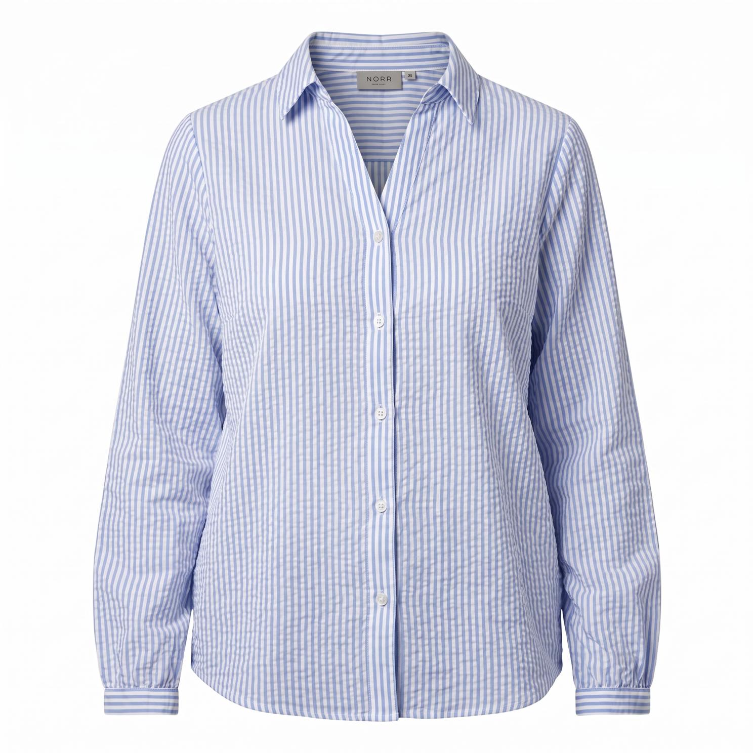 Chacha Dame Skjorte Blue Stripe