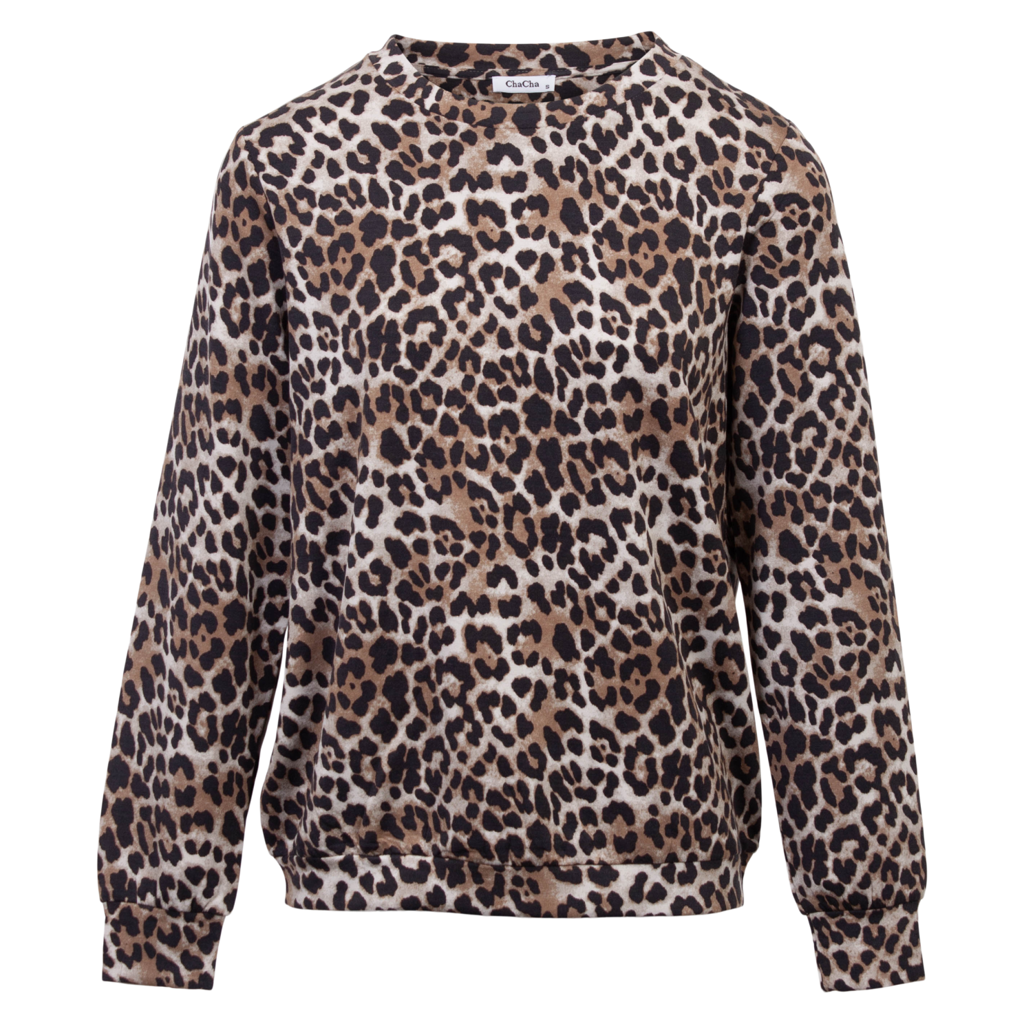 Chacha Ophia Dame Bluse Leo Print