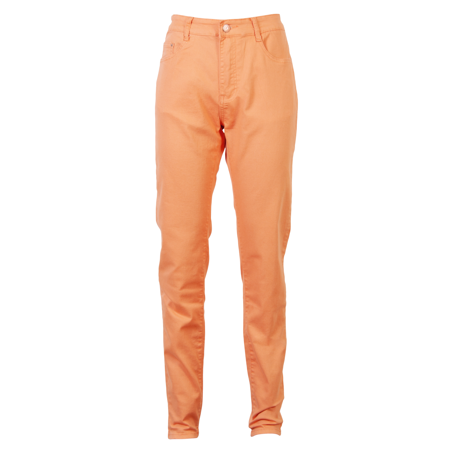 Dame Bukser Plus Size Orange 46