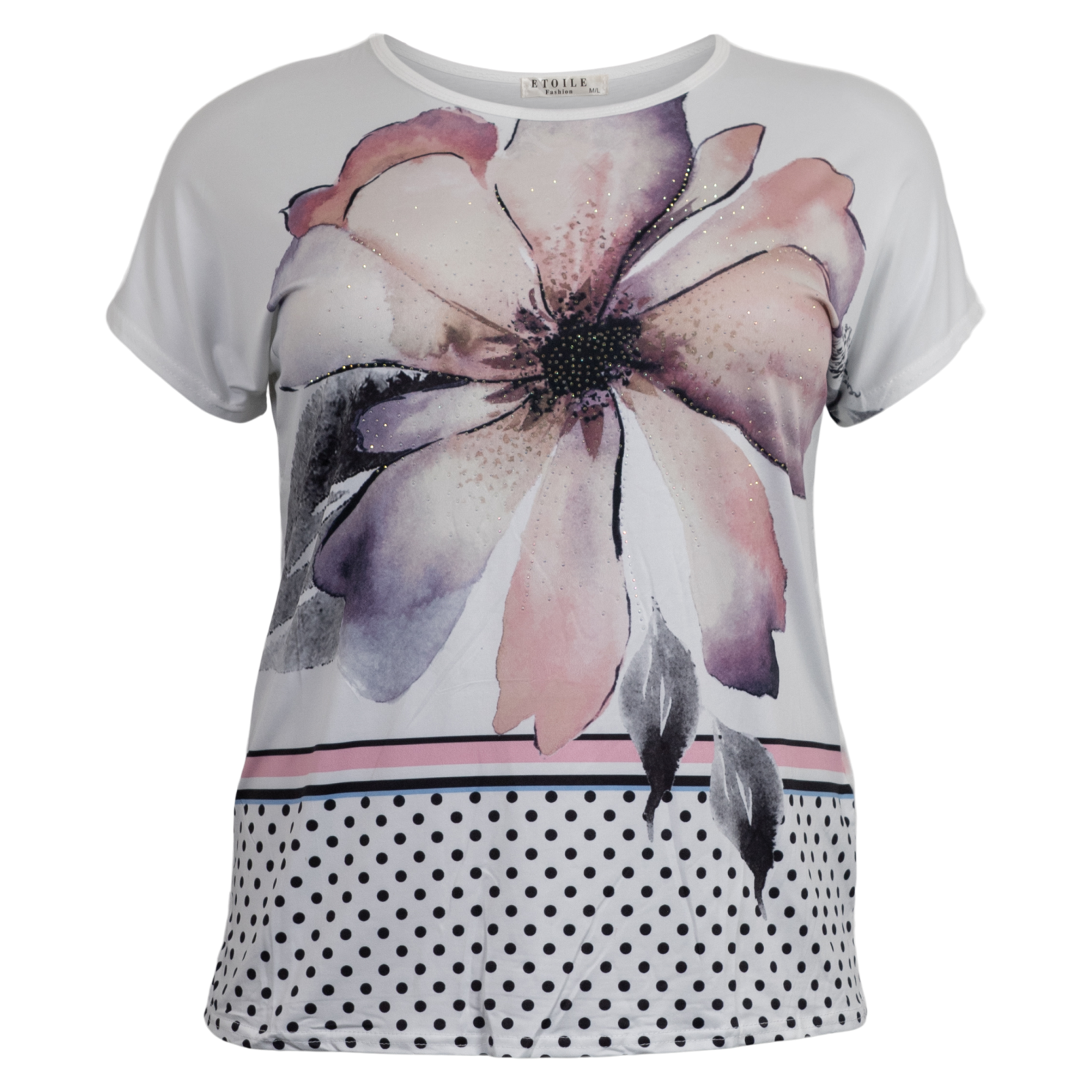 Etoile Dame  -shirt Hvid