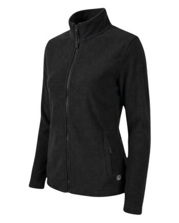 Fleecetrøje Dame Treklife Mid Fz Sort