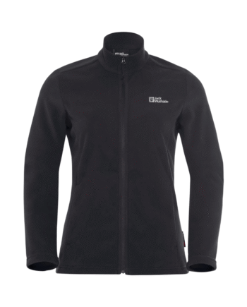 Fleecetrøje Til Dame Jack Wolfskin Taunus Fz   Sort