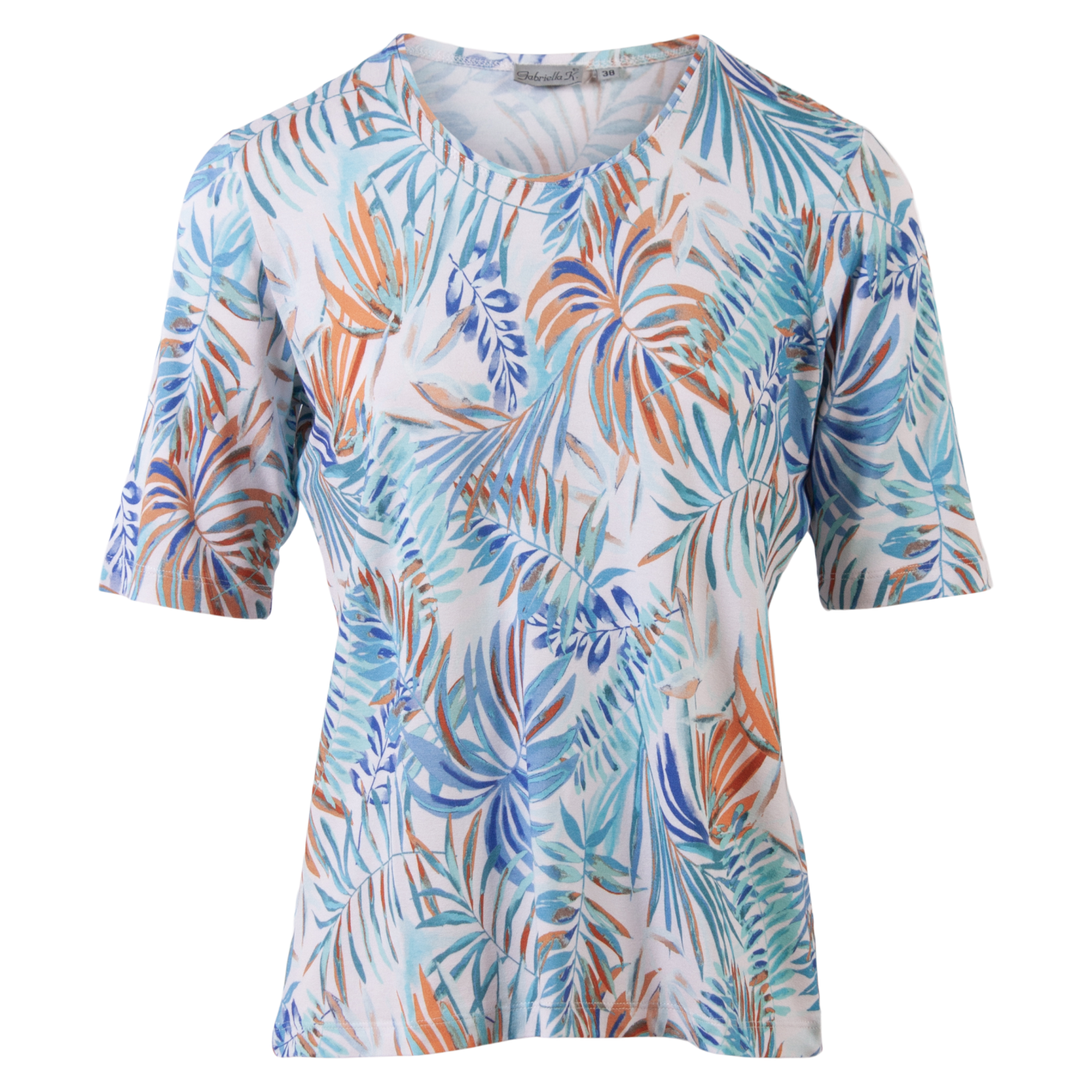 Gabriella    Dame Bluse Blue 50