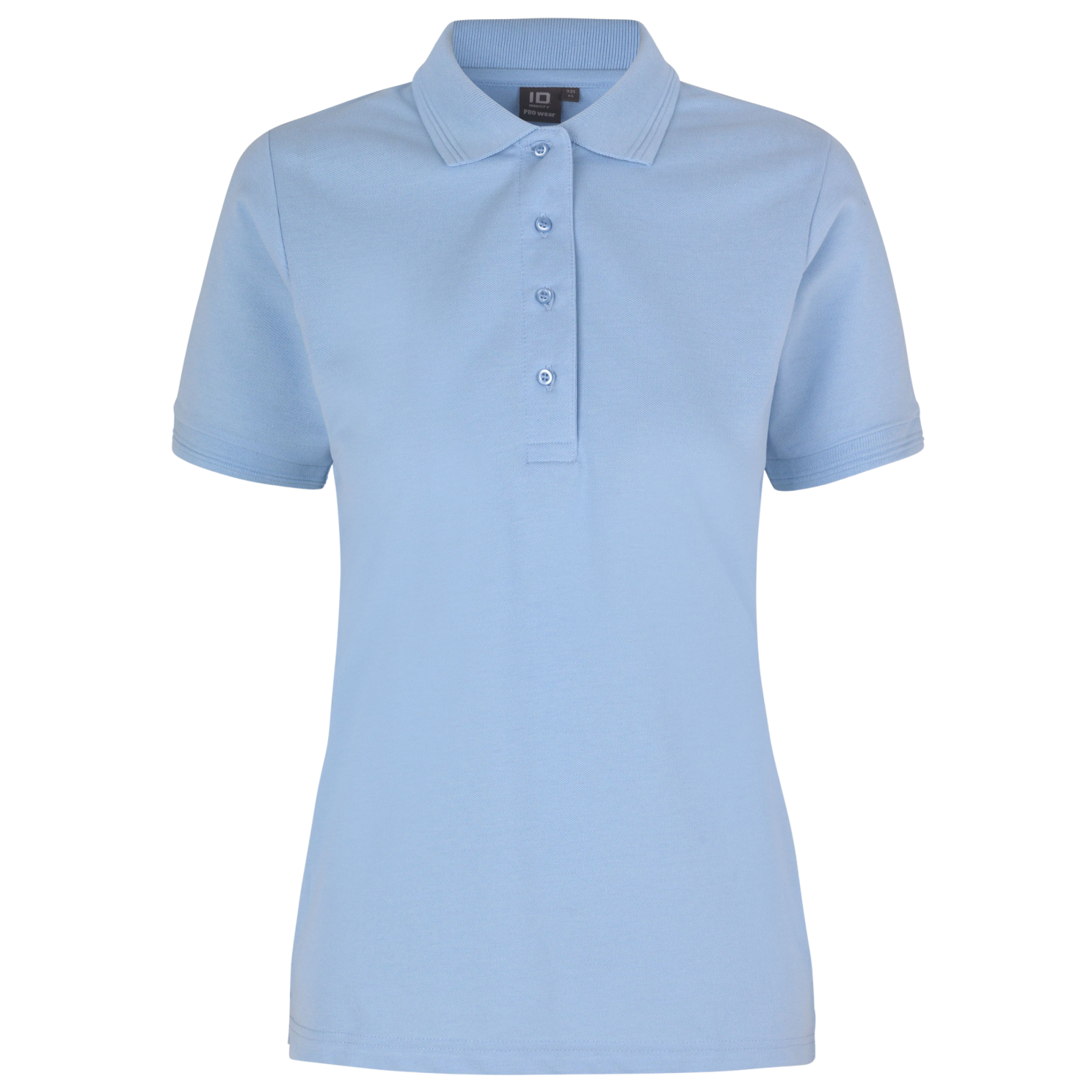 Id Pro Wear Dame Polo Light Blue