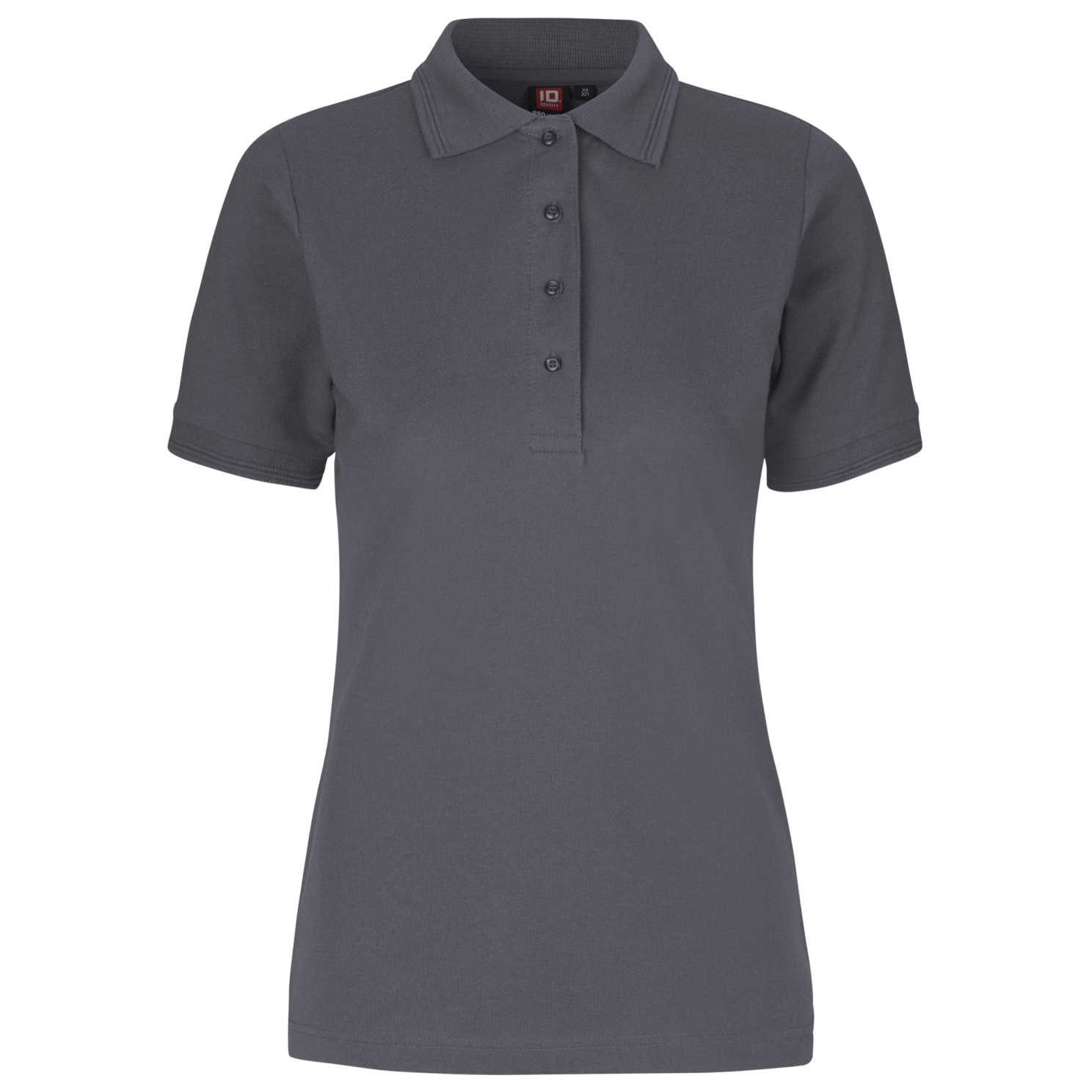 Id Pro Wear Dame Polo Silver Grey