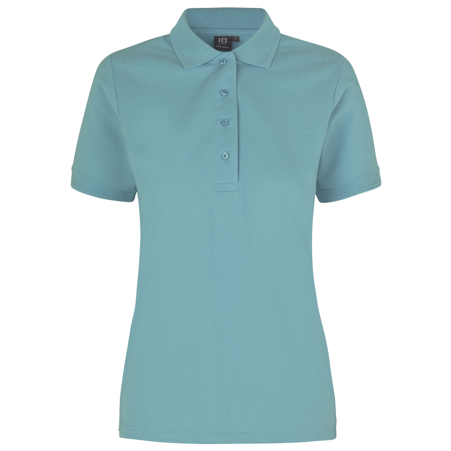 Id Pro Wear Dame Polo Støvet Aqua