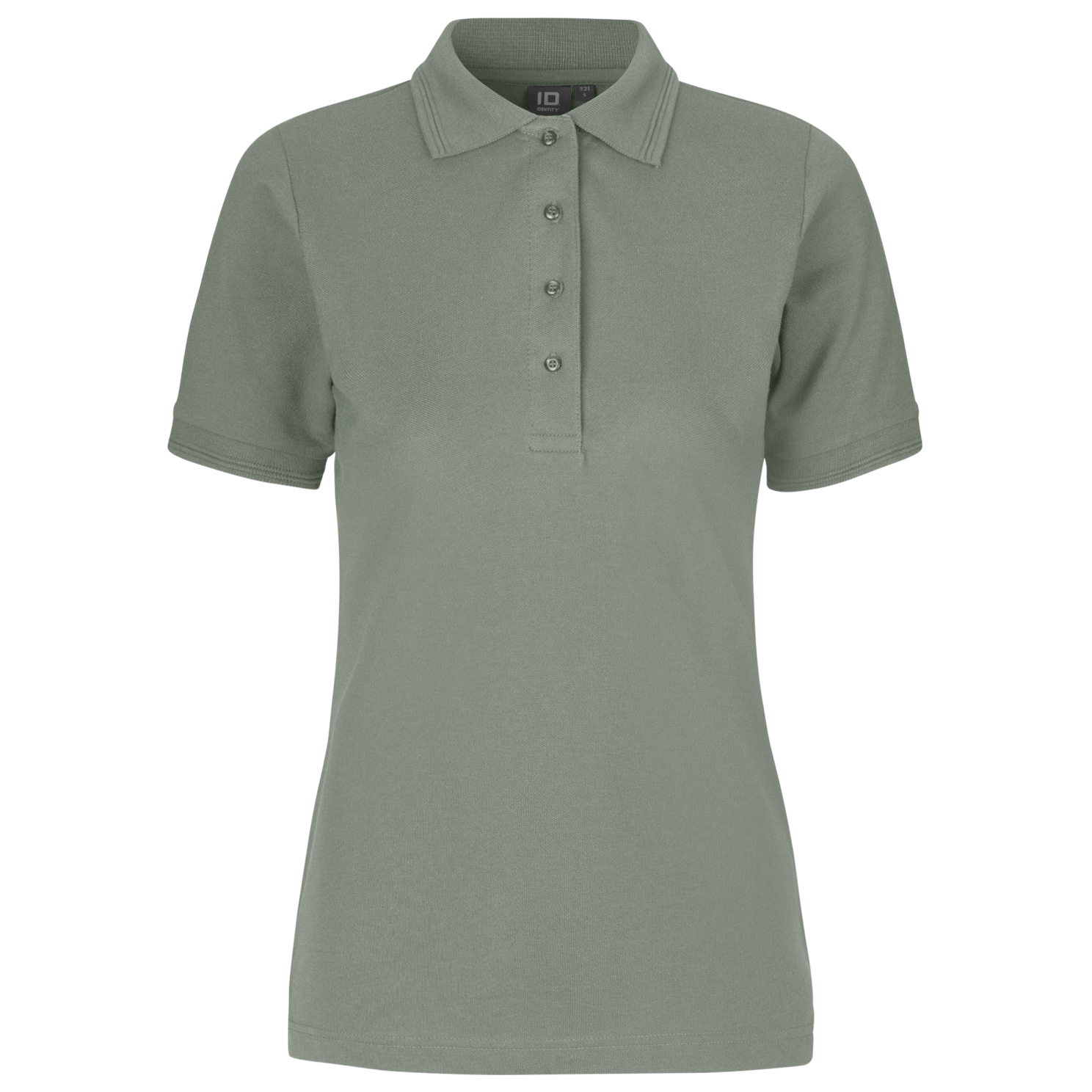 Id Pro Wear Dame Polo Støvet Grøn