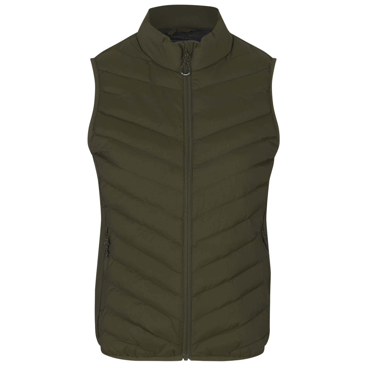 Id Stretch Dame Vest Oliven