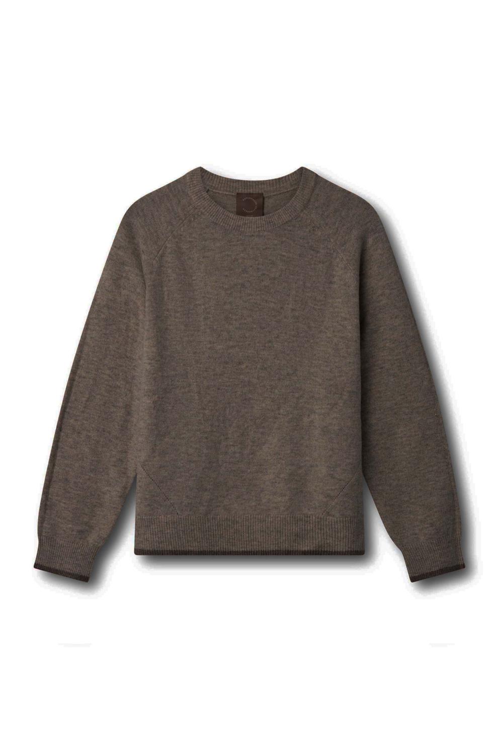 Kopenhaken Dame Striktrøje Slate Black