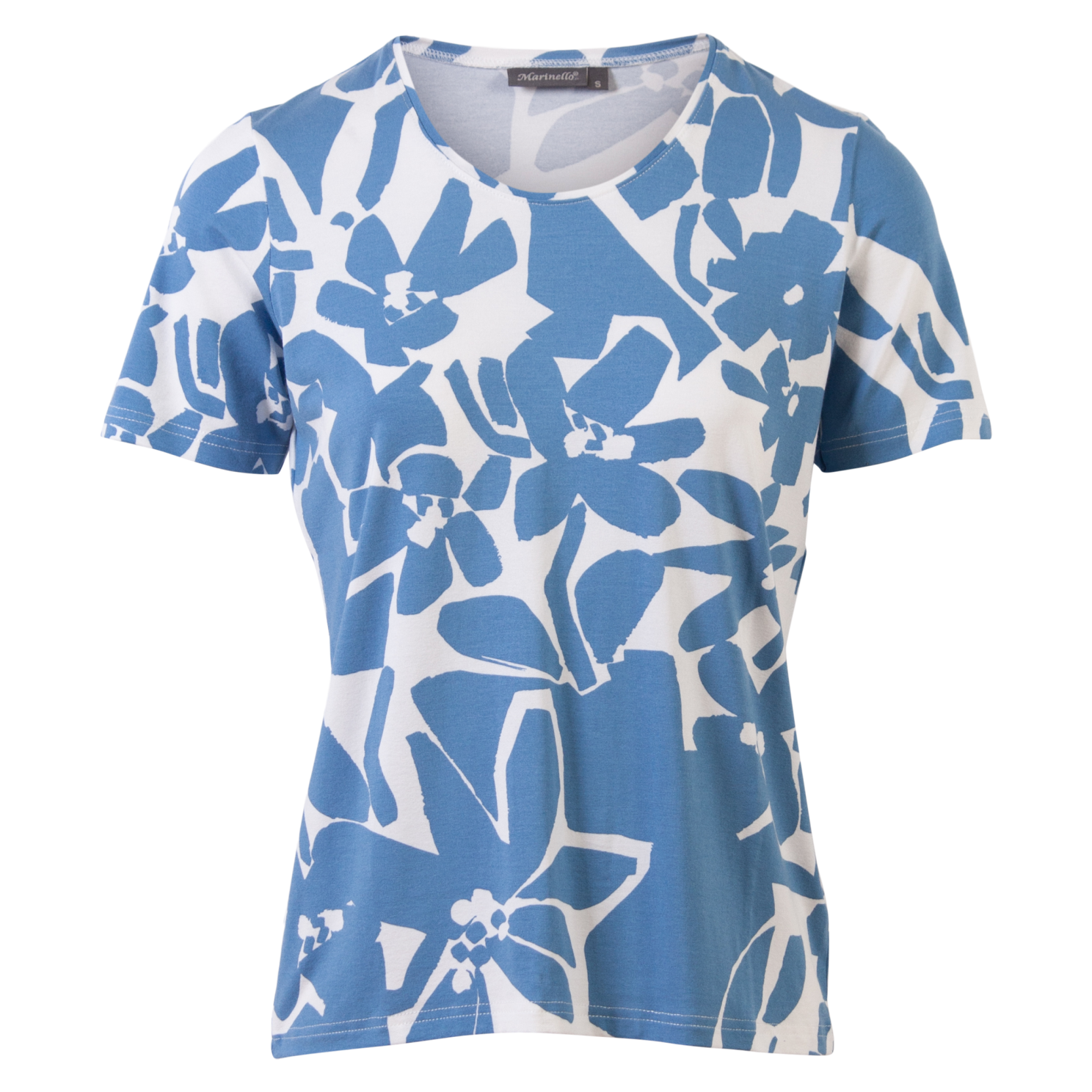 Marinello Dame Kortærmet Bluse Pacific