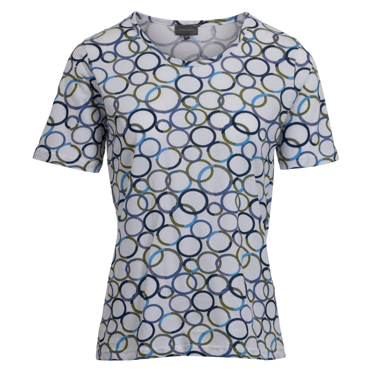 Marinello Dame  -shirt Blue Comb