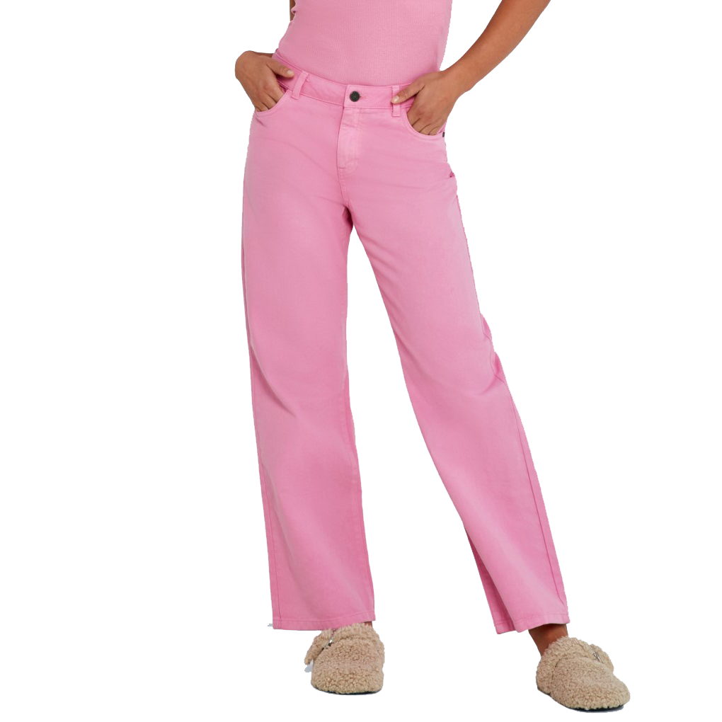 Noisy May Dame Jeans Fuchsia Pink 25 32