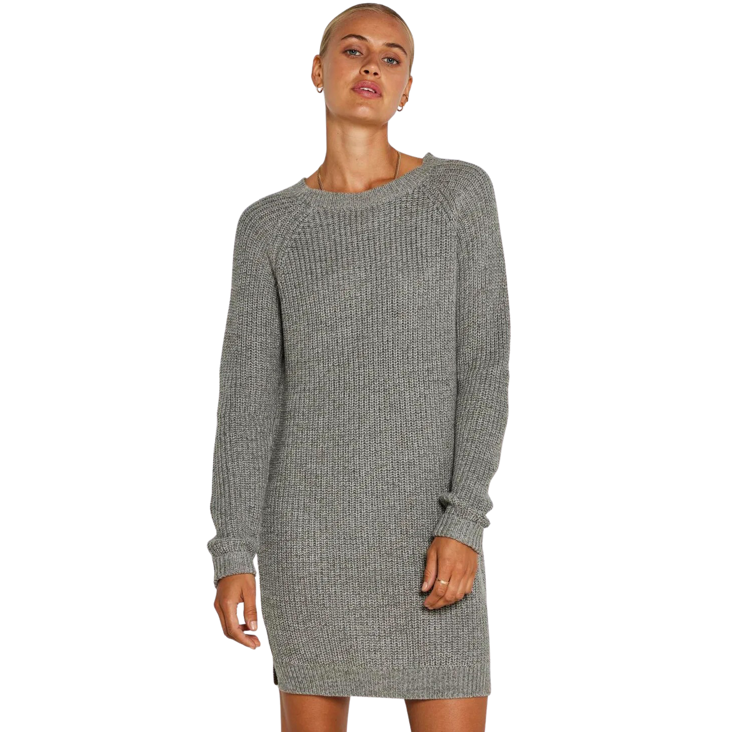Noisy May Siesta Dame Kjole Medium Grey Melange