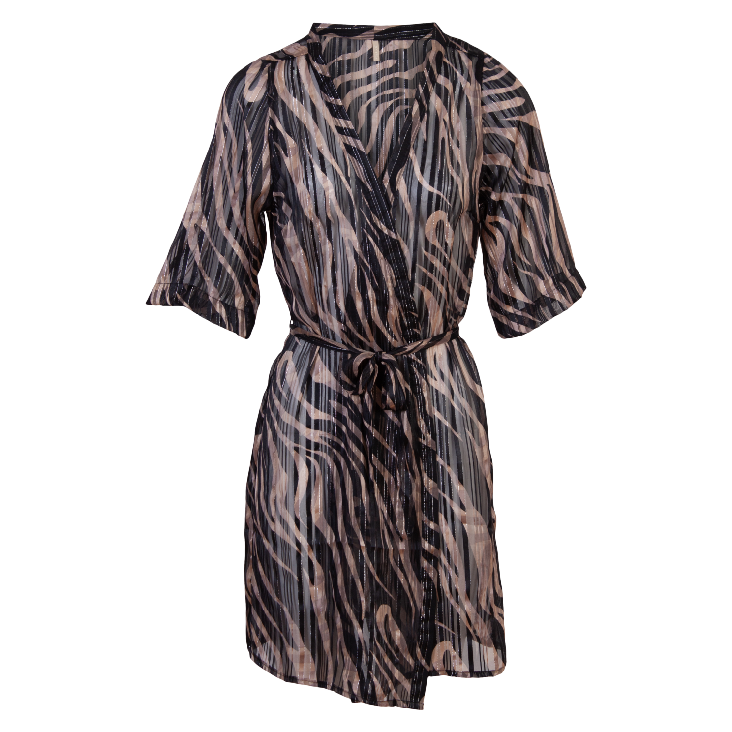 Ofelia Dame Kimono Black Combi