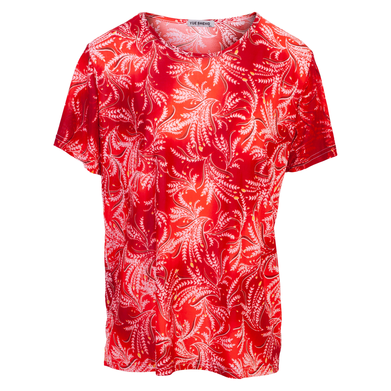 Roseline Dame  -shirt Rød