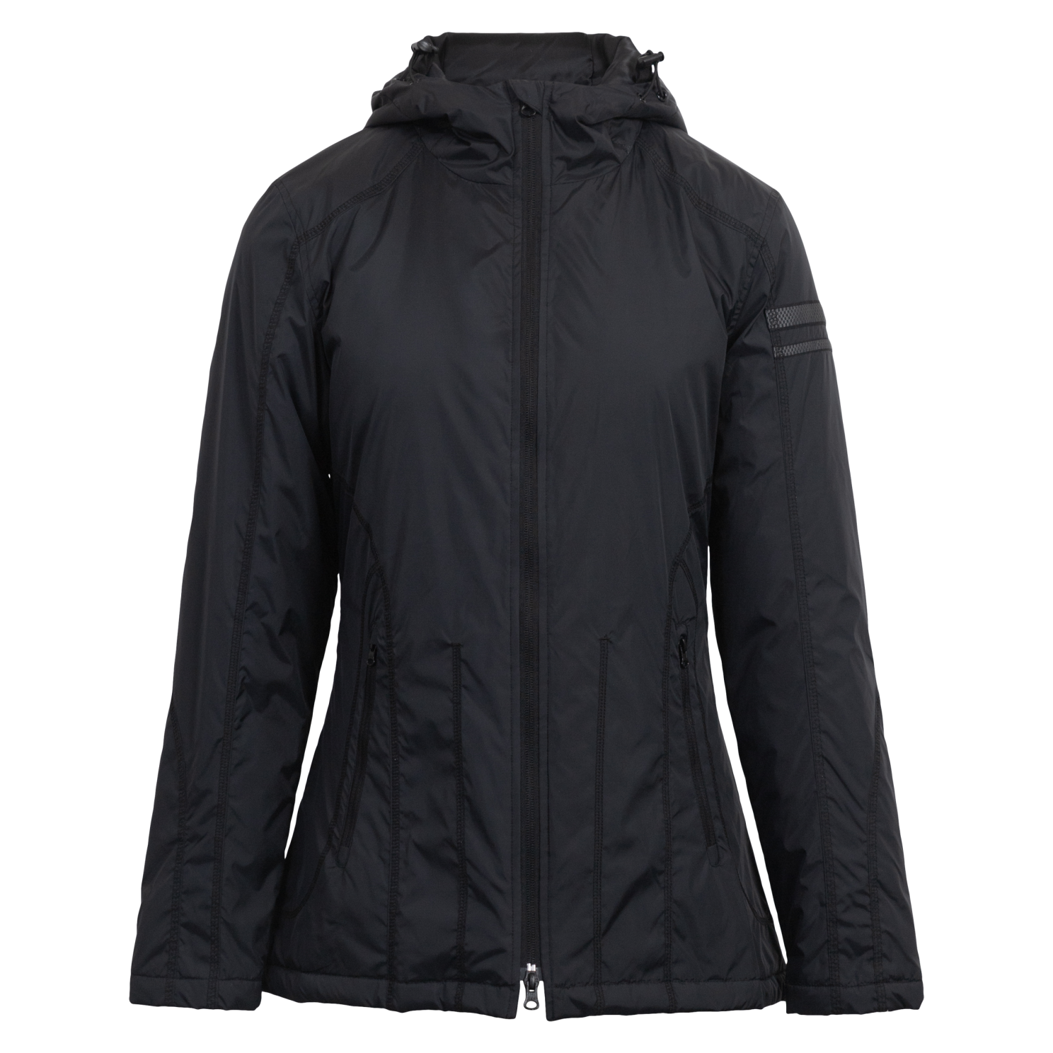 Sarah Dame Jakke Black Gray
