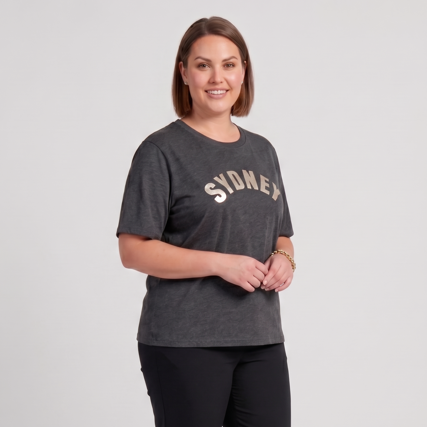 Sasia Daphne Dame  -shirt Black Beauty 54 56