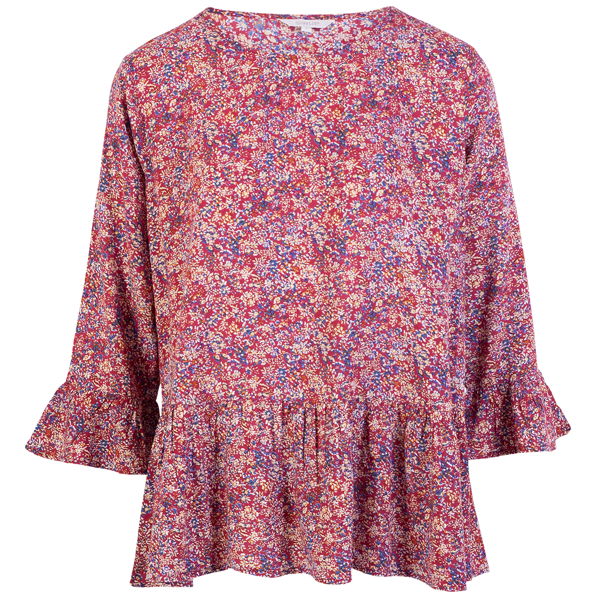 Sirup Dame Bluse Burgundy